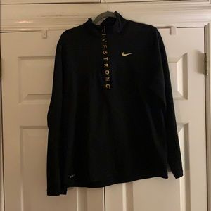 Black Nike Livestrong Pullover